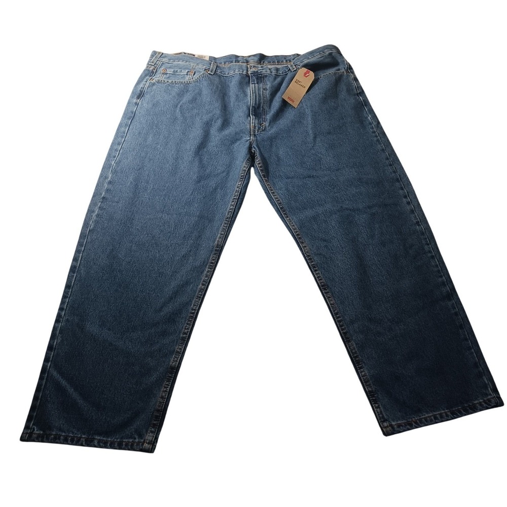 Levi's 550 Relaxed Fit Jeans Men's 46x29 Blue Denim NWT‎ Classic Straight Retro